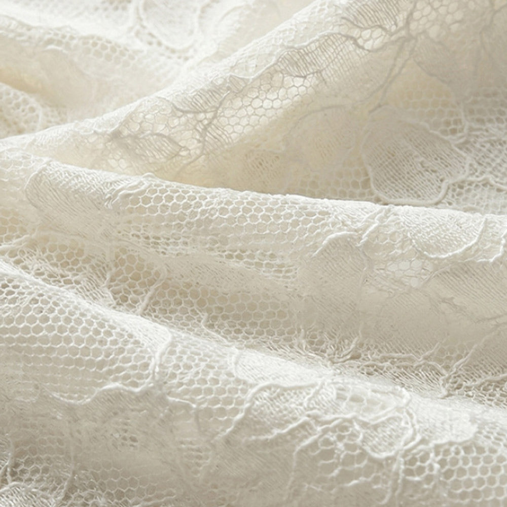 French lace triangle bra