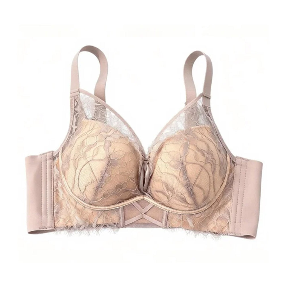 Small Bust Gathering Push-Up Bra