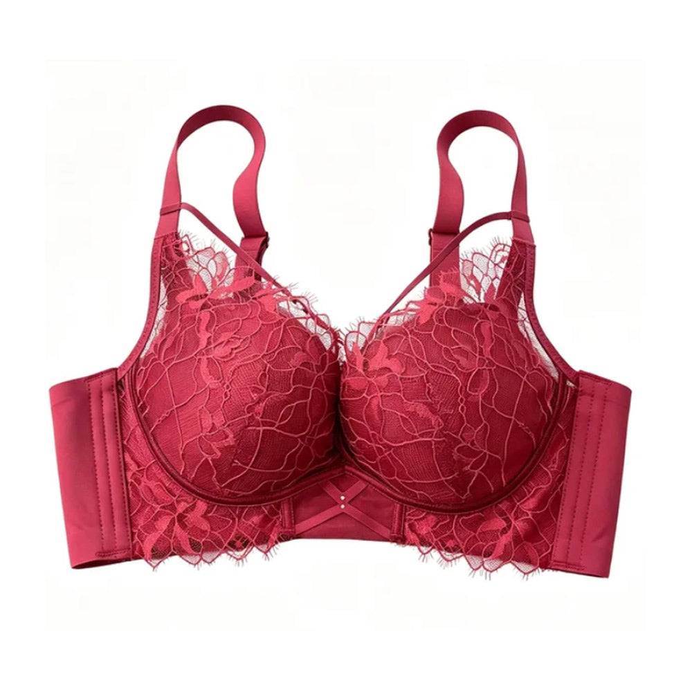 Small Bust Gathering Push-Up Bra