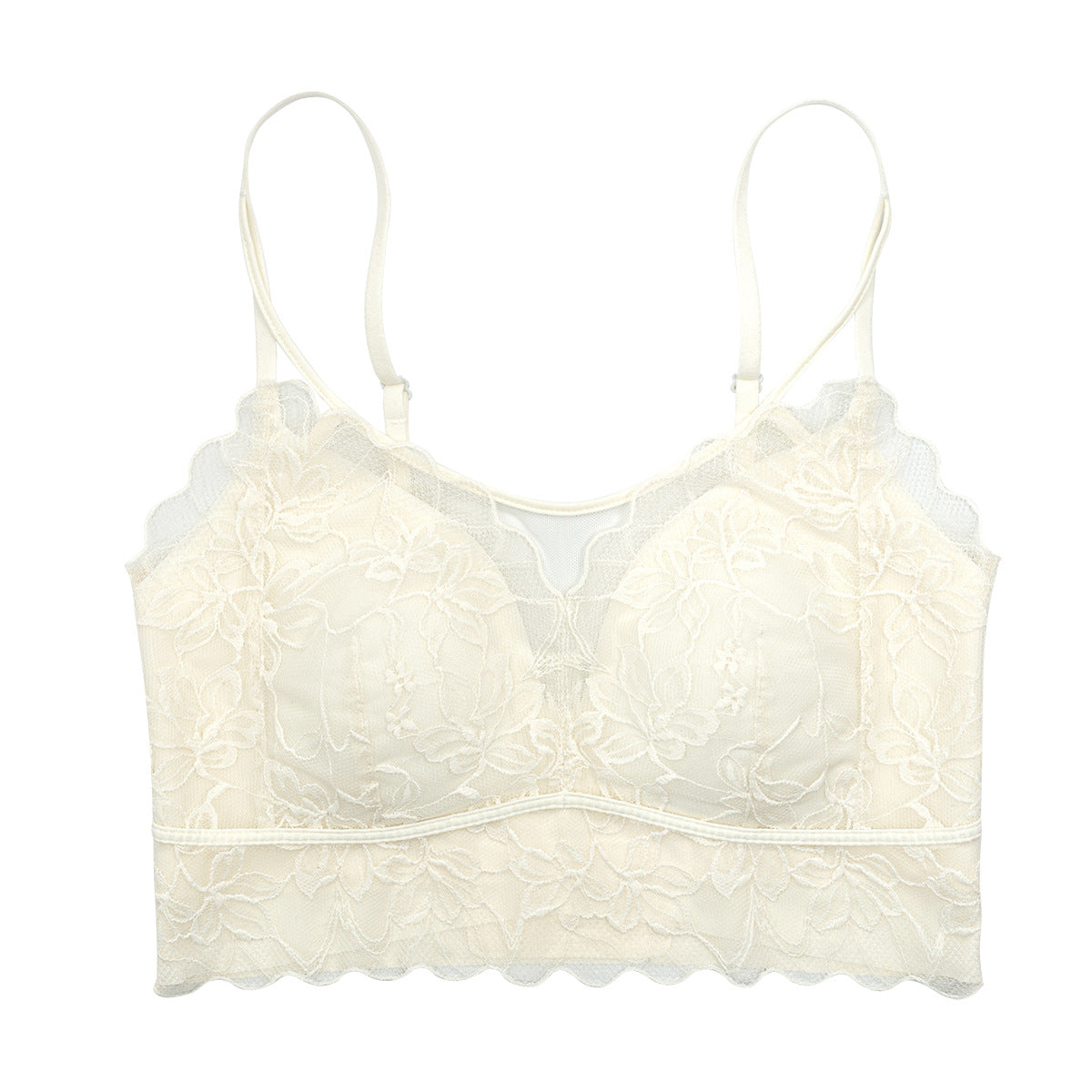 Small Chest Gathered Beautiful Back Seamless Bra