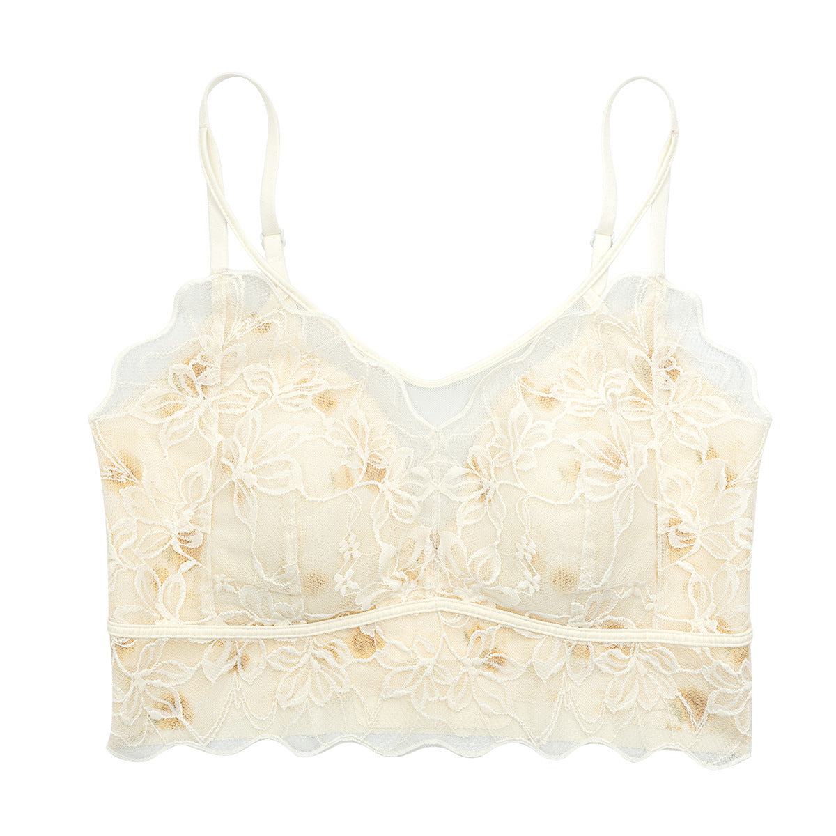 Small Chest Gathered Beautiful Back Seamless Bra