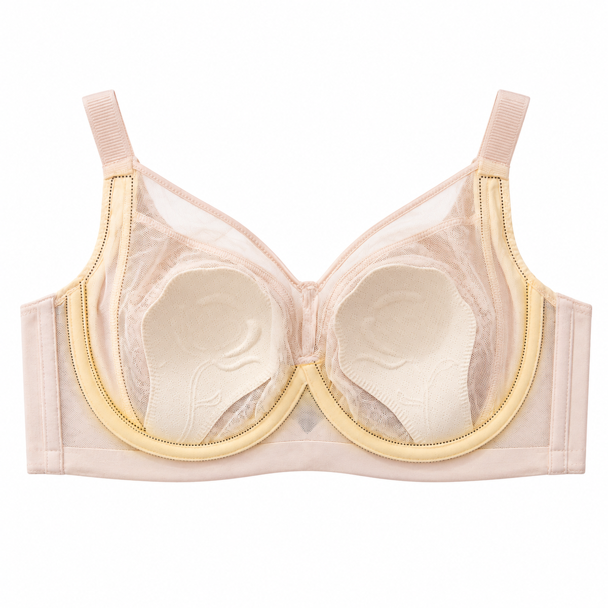 Push-up and gathering bra