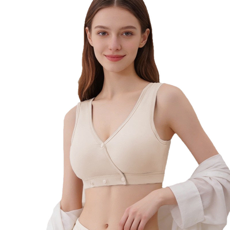 前開扣的哺乳文胸