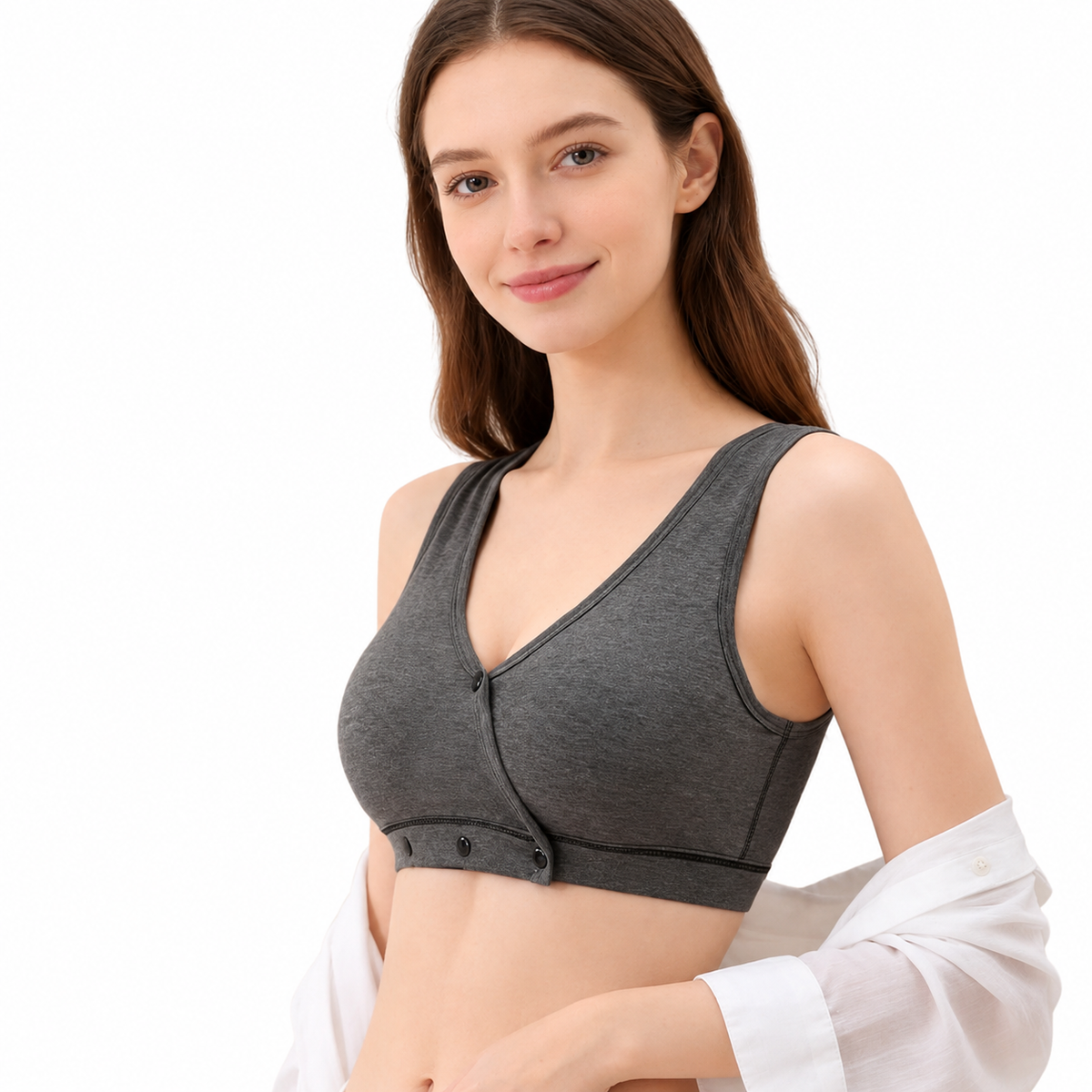 前開扣的哺乳文胸