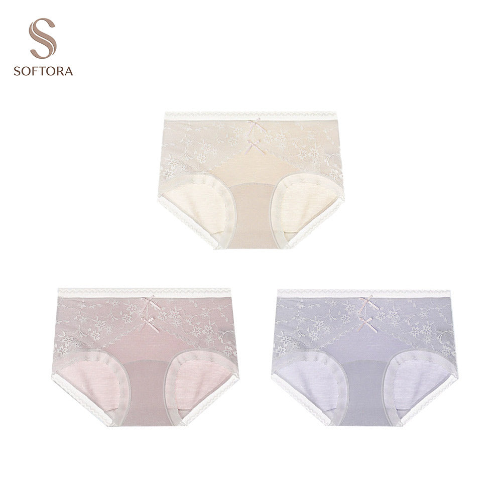 Antibacterial Mulberry Silk Panties – Wide Gusset, Seamless & Breathable